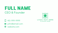 Abstract Network Tech Letter Business Card Design
