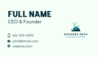 Leader Success Mountain Business Card Image Preview