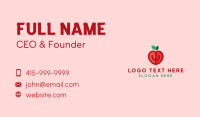 Apple Fruit Heart  Business Card