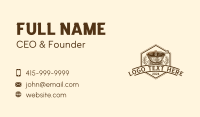 Coffee Grinder Brew Business Card