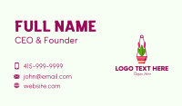 Hanging Plant Pot  Business Card Design