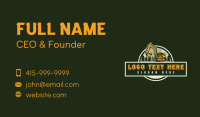 Excavator Business Card example 4