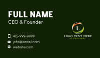 Modern Logistics Arrows Business Card
