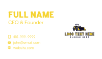 Loader Construction Machinery Business Card