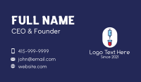 Medical Vaccine  Business Card