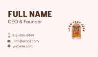 Pathway Road Beach Business Card
