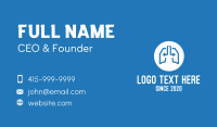 Inhale Business Card example 2