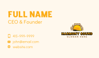 Construction Safety Hat Business Card