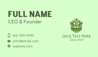 Natural Agriculture Farm Business Card Design