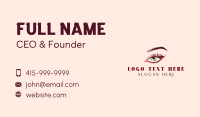 Eyelash Perm Business Card example 3