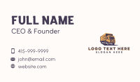 Automotive Truck Courier Business Card