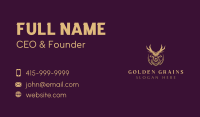 Antlers Business Card example 4