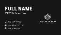 Bodybuilder Business Card example 1