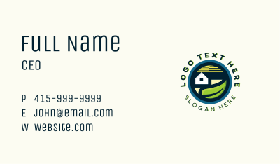 Landscaping Garden Lawn Business Card Image Preview