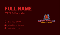 Gaming Demon Mask Business Card