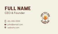Lion Animal Podcast Business Card