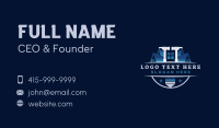 Roof Builder Hammer Business Card