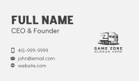 Gray Business Card example 1