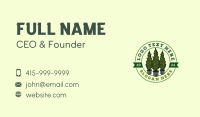 Greece Cypress Plant Business Card