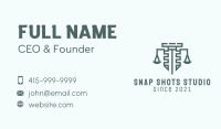 Green Fortress Law Firm Business Card