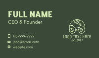 Pedaling Business Card example 2