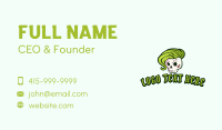 Punk Skull Rocker  Business Card