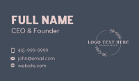 Cemetery Business Card example 3