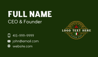 Gastropub Business Card example 2