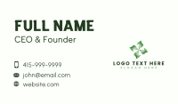 Medical Cross Leaf Business Card