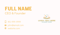 Toddler Business Card example 1