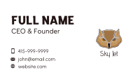 Brown Owl Business Card