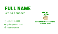 Gardening House Plant  Business Card Image Preview