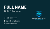 Satellite Connection Radar Business Card