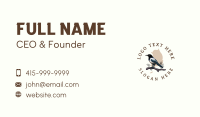 Korean Magpie Bird Business Card