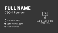 Photography Necktie Business Card