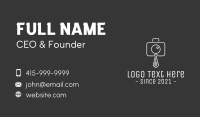 Photography Necktie Business Card Design