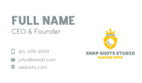 Royal Shield Camera Business Card