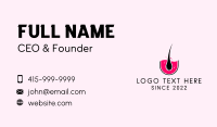 Skin Treatment Business Card example 4