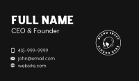 Heavy Metal Business Card example 3