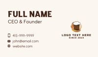 Bartender Business Card example 1