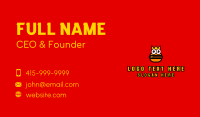 Burger King Mascot Business Card Design
