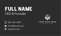 Laser Engraving Machinist Business Card