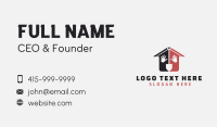 Shovel Gloves Contractor Business Card