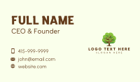 Eco Tree Environmental  Business Card Design