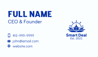 Yacht Club Business Card example 1