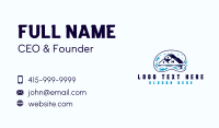 Power Wash Water Clean Business Card