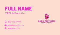 Ice Cream Parlor Business Card