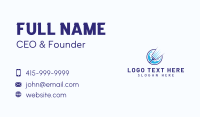 Mop Cleaning Sanitation Business Card Design