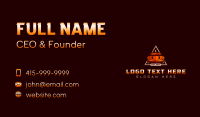 Sports Car Auto Detailing Business Card