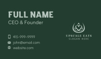 Green Yoga Wellness Business Card Image Preview